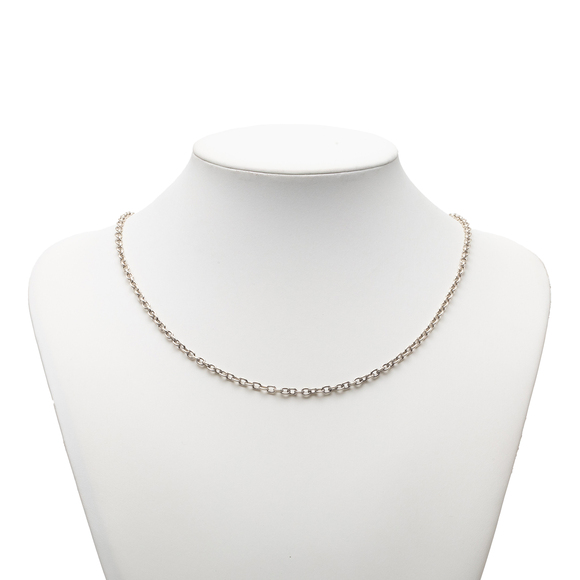Pre-Loved Gucci Sterling Silver Chain Necklace